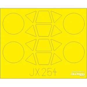 Accessoire Eduard PT-17 Kaydet pour la compensation 1/32EduaJX254  - Masques de verrières maquettes avions Vendu paramazon