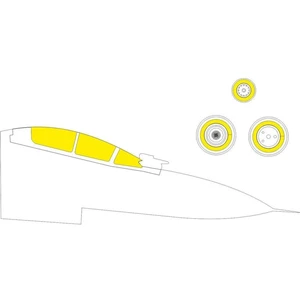 Accessoire Eduard Su-30SM TFace masque de verrière 1/48 pour kit KITTY HAWK  1/48 EduaEX744  - Masques de verrières maquettes avions Vendu paramazon