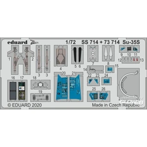 Accessoire Eduard Su-35S pour Great Wall Hobby 1/727550714  - Kit de superdétail pour avions Vendu paramazon