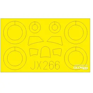 Accessoire Eduard CR.42 pour ICM 1/32EduaJX266  - Masques de verrières maquettes avions Vendu paramazon