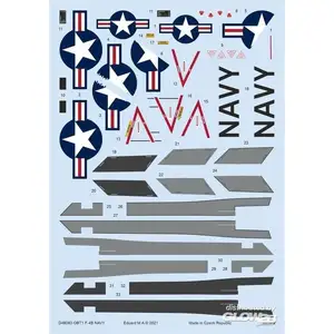 Eduard Décal F-4B MARINE pour TAMIYA  1/48 7307093  - Décalcomanies pour avions militaires Vendu paramazon