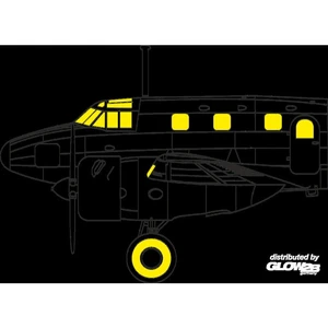Accessoire Eduard Ki-54c pour passe-temps spécial 1/72EduaCX608  - Masques de verrières maquettes avions Vendu paramazon