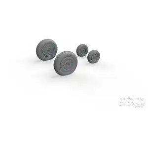 Accessoire Eduard Roues F-4B pour TAMIYA  1/48 3968682  - Kit de superdétail pour avions Vendu paramazon