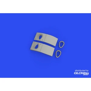 Accessoire Echappements A6M2 PRINT pour EDUARD  1/48 Edua648722  - Kit de superdétail pour avions Vendu paramazon