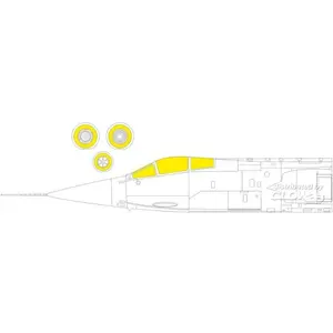 Accessoire Eduard F-104S TFace pour KINETIC  1/48 EduaEX830  - Masques de verrières maquettes avions Vendu paramazon