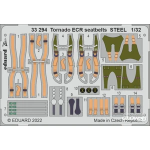 Eduard Ceintures de sécurité Tornado ECR ACIER pour ITALERI 1/32Edua33294  - Pièces photodécoupées - usage général Vendu paramazon
