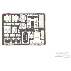 Décal Eduard SR-71A SPACE pour REVELL  1/48 7397059  - Décalcomanies pour avions civils Vendu paramazon