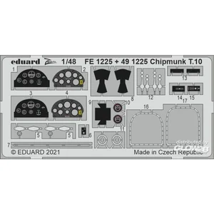 Eduard Tamia T.10 pour AIRFIX  1/48 EduaFE1225  - Pièces photodécoupées - usage général Vendu paramazon