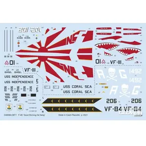 Eduard Décal F-4B Bonjour Da Nang pour TAMIYA 1/48 7307096 - Décalcomanies pour avions militaires Vendu paramazon