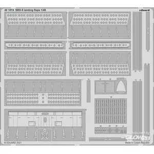 Eduard Volets d'atterrissage SBD-5, pour REVELL  1/48 3942074  - Pièces photodécoupées - usage général Vendu paramazon