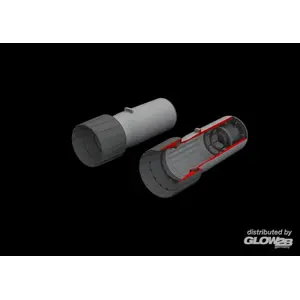 Accessoire Eduard F-4E exhaust nozzles PRINT 1/48 MENG  1/48 3968908  - Kit de superdétail pour avions Vendu paramazon