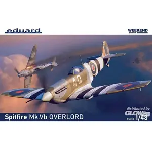 Maquette Eduard Spitfire Mk.Vb OVERLORD 1/48  1/48  - Maquette d'avion  - 3984200 