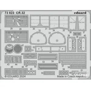 Eduard CR.32 ITALERI 1/723973823  - Pièces photodécoupées - usage général 