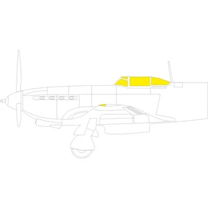 Accessoire Eduard Yakovlev Yak-9T 1/48 (designed to be used with Zvezda kits  1/48 EduaEX974  - Masques de verrières maquettes avions Vendu paramazon