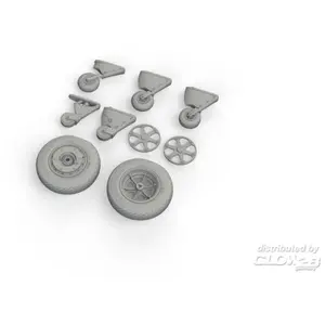 Accessoire FM-2 wheels 1/48 EDUARD  1/48 Edua648887  - Kit de superdétail pour avions Vendu paramazon