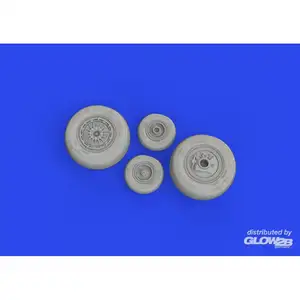 Accessoire Eduard F-4E wheels 1/48 MENG  1/48 3968882  - Kit de superdétail pour avions Vendu paramazon