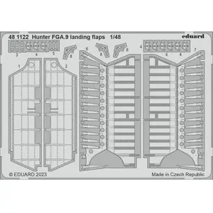 Accessoire Eduard Hawker Hunter FGA.9 landing flaps 1/48 (designed to be used with Airfix kits) Edua481122  - Kit de superdétail pour avions Vendu paramazon