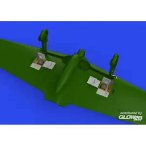 Accessoire A6M3 gun bays long barrel PRINT 1/48 EDUARD  1/48 Edua648884  - Kit de superdétail pour avions 