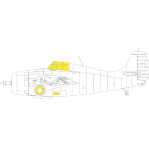 Accessoire Grumman F4F-3 Wildcat Weekend 1/48 (designed to be used with Eduard kits) EduaEX984  - Masques de verrières maquettes avions Vendu paramazon