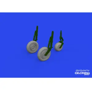 Accessoire Eduard MiG-17 wheels 1/48 AMMO  1/48 3968899  - Kit de superdétail pour avions Vendu paramazon