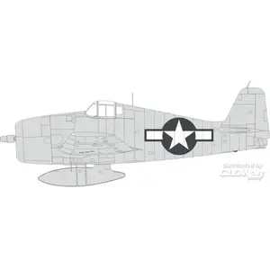 Accessoire Eduard F6F-3 US national insignia 1/48  1/48 EduaEX996  - Masques de verrières maquettes avions Vendu paramazon