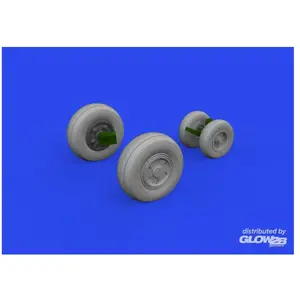 Accessoire Eduard F/A-18E/F wheels 1/48 HASEGAWA  1/48 Edua648932  - Kit de superdétail pour avions Vendu paramazon