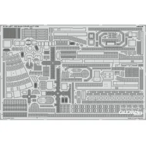 Eduard USS Nimitz CVN-68 part 7 1/350  1/350 Edua53301  - Pièces photodécoupées - usage général 