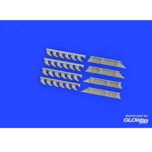 Accessoire Eduard Me 410 exhaust stacks PRINT 1/72 AIRFIX 1/723961356  - Kit de superdétail pour avions Vendu paramazon