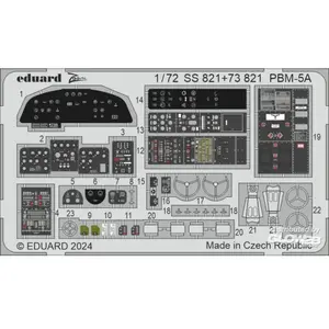 Accessoire Eduard PBM-5A 1/72 ACADEMY 1/72EduaSS821  - Kit de superdétail pour avions 