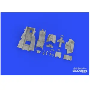 Accessoire Eduard F-16C Block 42 till 2005 cockpit PRINT 1/48 KINETIC  1/48 Edua648970  - Kit de superdétail pour avions 