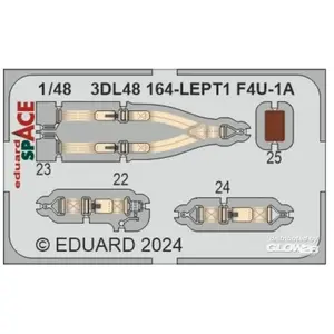 Eduard Décal F4U-1A SPACE 1/48 MAGIC FACTORY  1/48 Edua3DL48164  - Décalcomanies pour avions civils Vendu paramazon