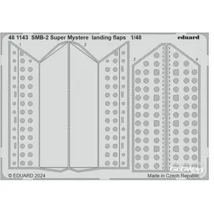 Accessoire Eduard SMB-2 Super Mystere SPECIAL HOBBY  1/48 7257420  - Kit de superdétail pour avions Vendu paramazon