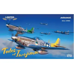 Comparateur de prix : Eduard Maquette avion : P-51D Tales of Iwojima Dual Combo en 1:72