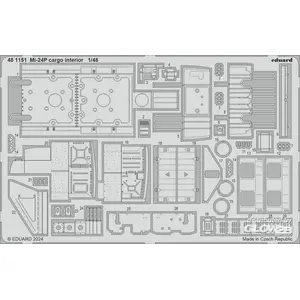 Accessoire Eduard Mi-24P TRUMPETER  1/48 7257438  - Kit de superdétail pour avions 