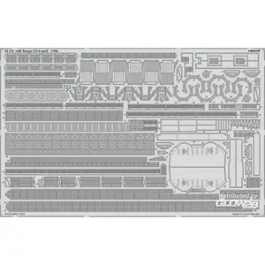 Eduard USS Ranger CV-4 part 2 1/350  1/350 3953312  - Pièces photodécoupées - usage général 
