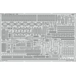 Eduard USS Ranger CV-4 part 1  1/350 3953311  - Pièces photodécoupées - usage général 