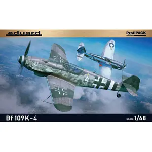 Maquette en plastique Eduard Profipack EDU82166 1/48 Bf109K-4 (Avion)