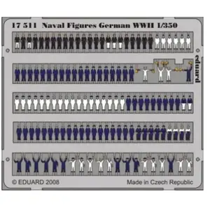 Naval Figures German Wwii - 1:350e - Eduard Accessories pas cher