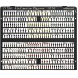 Flugzeugträger Figuren Bemalt Fotoätzsatz- 1:700e - Eduard Accessories pas cher