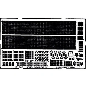 eduard Hms King George V. Für Tamiya Bausatz 77525- 1:700e - Accessories