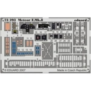 Comparateur de prix : MAQUETTE METEOR F.MK.8 MPM 1/72 EDUARD 73293