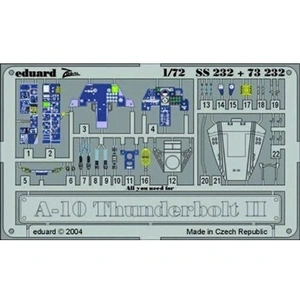 Comparateur de prix : A-10 Thunderbolt Ii - 1:72e - Eduard Accessories