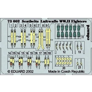 Comparateur de prix : Eduard Seatbelts Luftwaffe Ww.ii Fighters - 1:72e - Accessories
