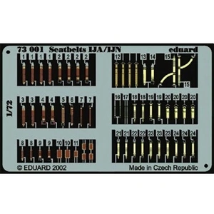 Seatbelts IJA/IJN, - 1:72e - Eduard Accessories