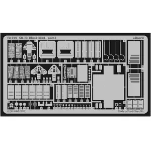 Sr-71 Black Bird - 1:72e - Eduard Accessories pas cher