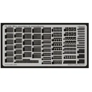 Wire Stretchers & Controlhorns - 1:72e - Eduard Accessories pas cher