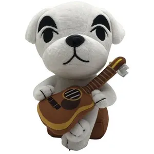 Peluche Delicate Animal Crossing Villageois K.K 20 cm pas cher