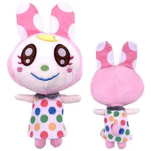 Peluche Delicate Animal Crossing Villageois Chrissy 25 cm pas cher