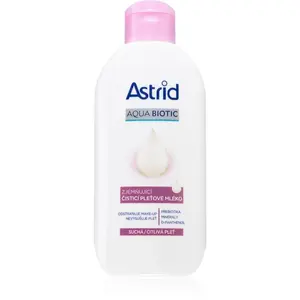 Astrid Aqua Biotic lait nettoyant et adoucissant pour peaux sèches à sensibles 200 ml pas cher