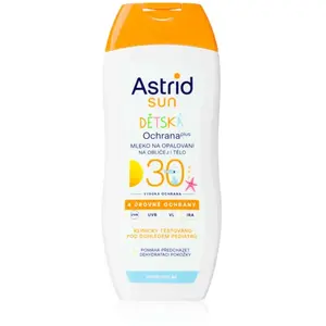 Astrid Sun lait solaire enfants SPF 30 pour visage et corps 200 ml pas cher